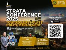 PERSIDANGAN STRATA 2025: KE ARAH PENGURUSAN STRATA KELAS PERTAMA
