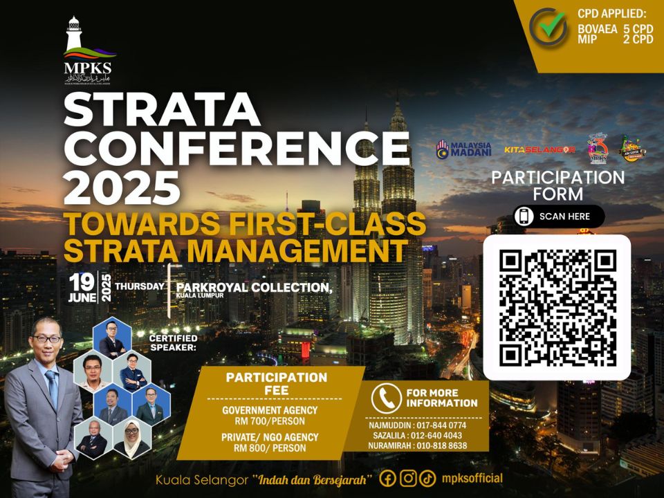 PERSIDANGAN STRATA 2025: KE ARAH PENGURUSAN STRATA KELAS PERTAMA