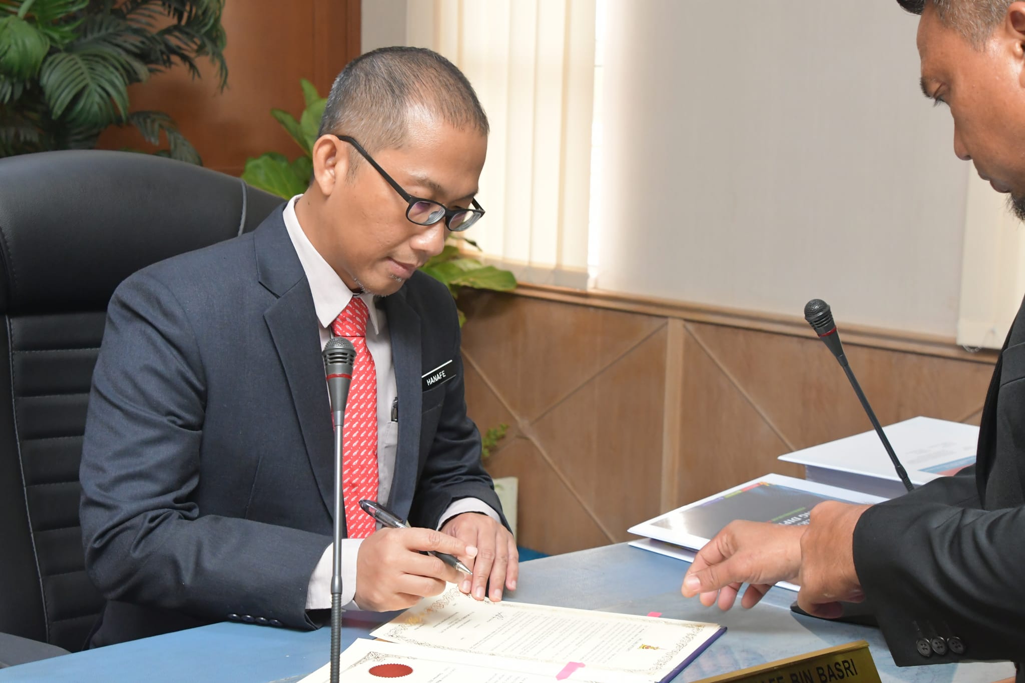 MAJLIS ANGKAT SUMPAH YANG DIPERTUA MAJLIS PERBANDARAN KUALA SELANGOR.