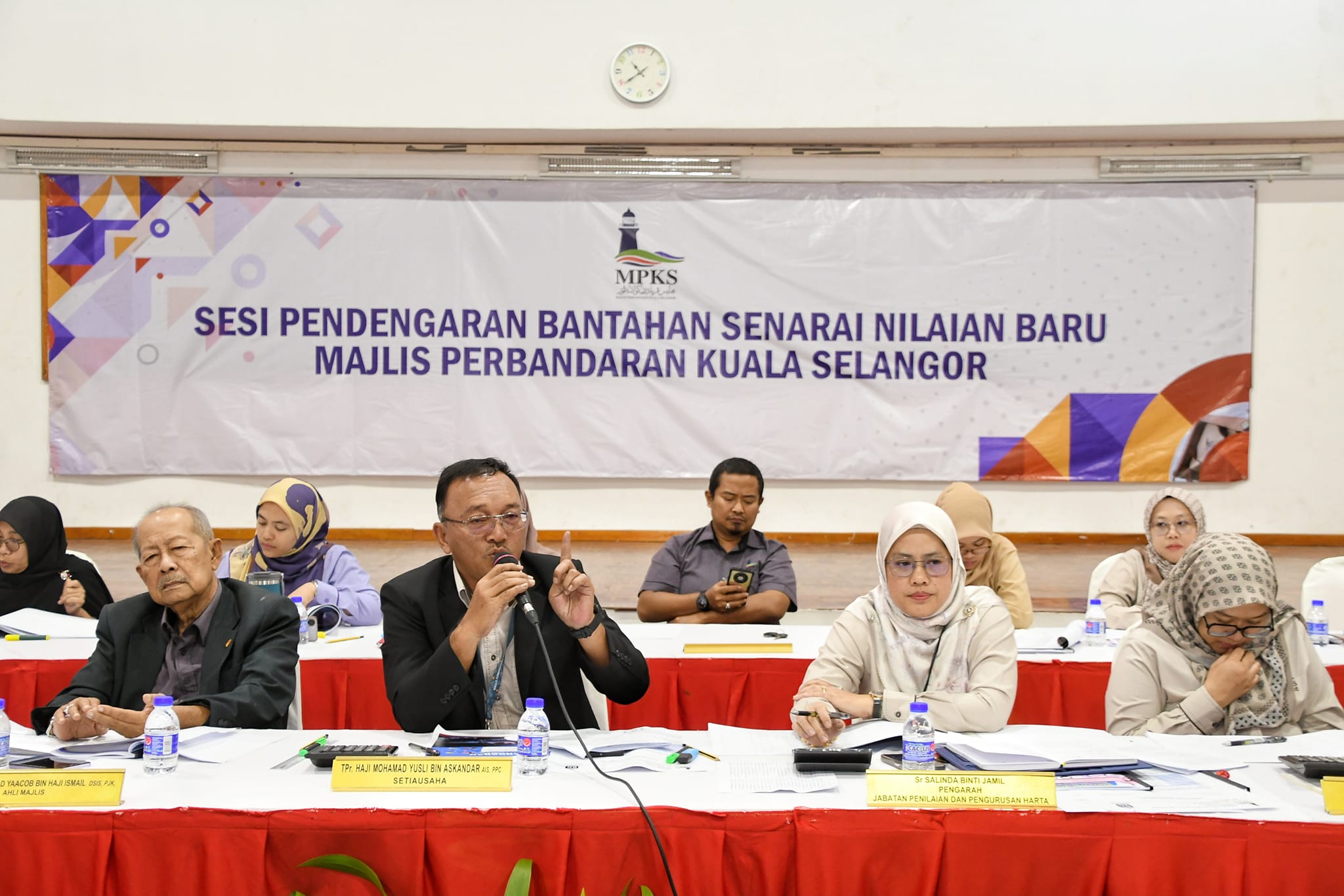 SESI PENDENGARAN BANTAHAN SENARAI NILAIAN BARU MPKS 2024