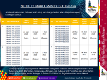 NOTIS SEBUT HARGA