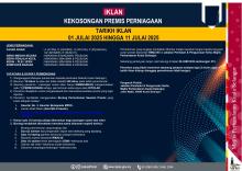 IKLAN KEKOSONGAN PREMIS PERNIAGAAN MAJLIS PERBANDARAN KUALA SELANGOR