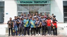 LAWATAN KUNJUNGAN HORMAT MSN MELAKA & SEKRETARIAT SUKMA SELANGOR KE MPKS