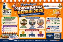PERTANDINGAN PREMIS MAKANAN BERSIH 2026